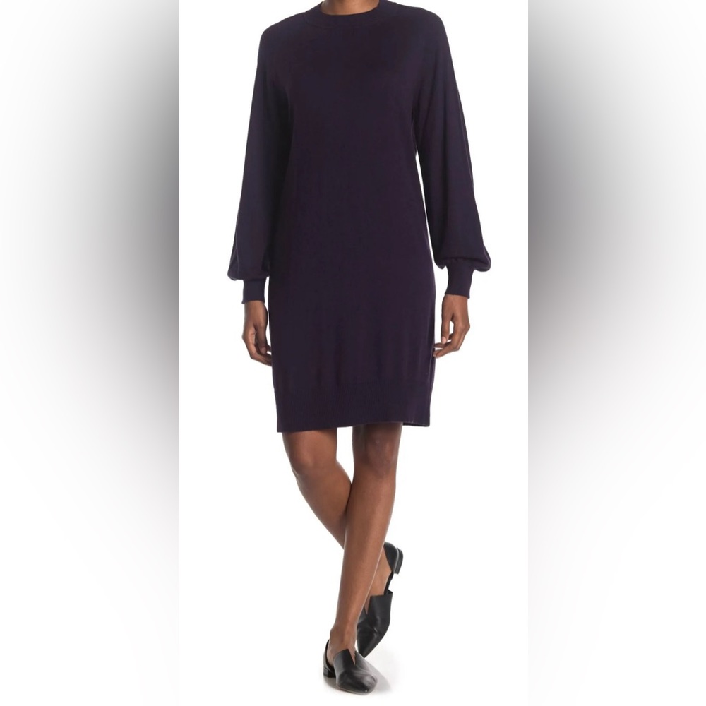 Club Monaco Madisson Wool Silk Sweater Dress Women Size XS Long Sleeve
